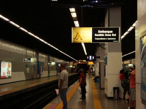 Subte en Botafogo