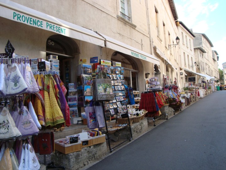 Tiendas de souvenirs de la Provence