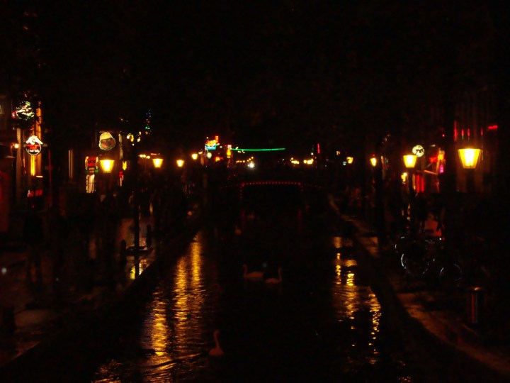 El barrio rojo. ¿Se nota?